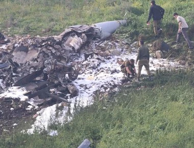 Καταρρίφθηκε ισραηλινό F-16 στην Συρία (φωτό, βίντεο) (upd)